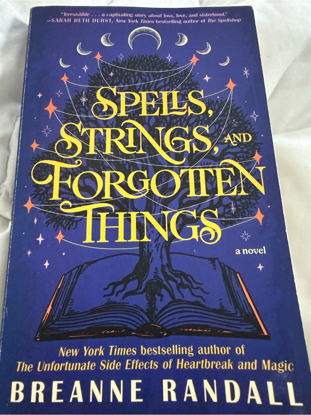 Spells, Strings, and Forgotten Things — Breanne Randall (Purple Cover)